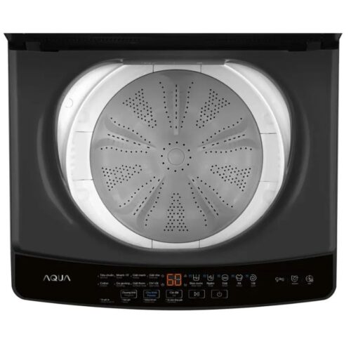 Ảnh máy Giặt Aqua 9 Kg AWM9-316K(B) cửa trên