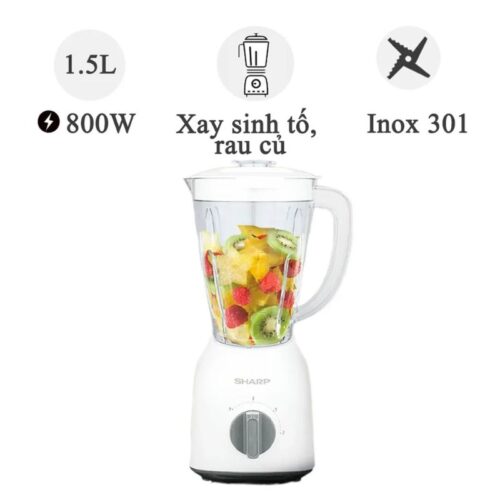 Ảnh máy xay sinh tố Sharp EM-S154PV-WH