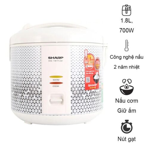Ảnh nồi cơm điện Sharp KS-181TJV 1.8 lít