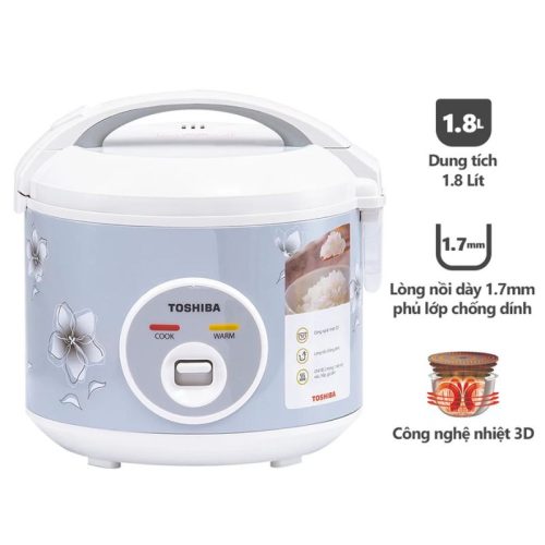 Ảnh nồi cơm điện Toshiba 1.8 lít RC-18JFM(H)VN