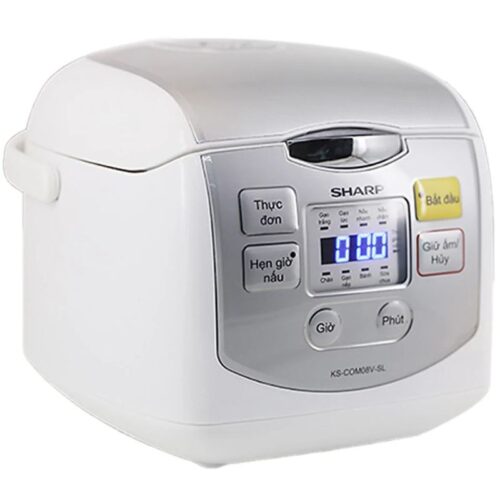 Ảnh nồi cơm điện tử Sharp KS-COM08V-SL 0.72 Lít