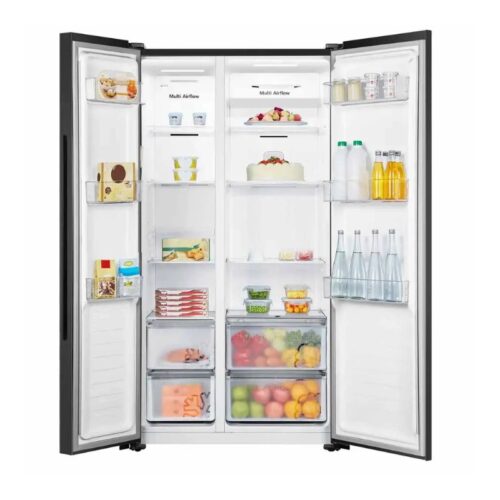 Ảnh tủ Lạnh 2 cánh side by side Inverter 519 Lít Hisense HS56WBG