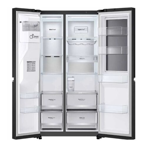 Ảnh tủ Lạnh 2 cánh side by side Inverter 635 Lít LG GR-X257BL