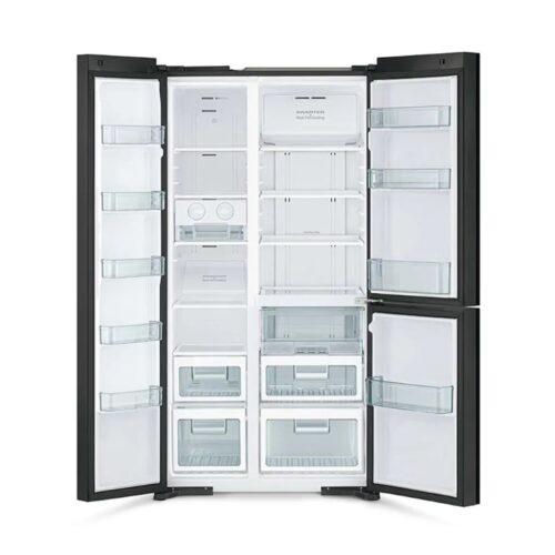 Ảnh tủ Lạnh 3 cánh side by side Inverter 590 Lít Hitachi R-M800PGV0 GBK