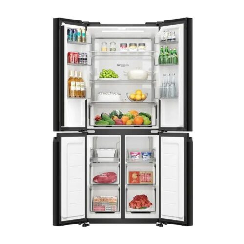 Ảnh tủ Lạnh 4 cánh Multi Doors Inverter 410 Lít Aqua AQR-M466XA(GB)