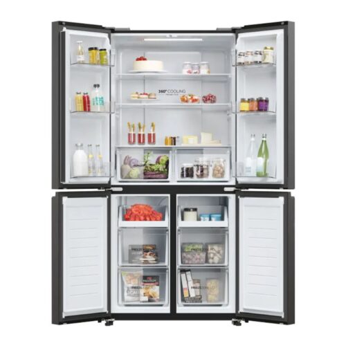 Ảnh tủ Lạnh 4 cánh Multi Doors Inverter 469 Lít Aqua AQR-M536XA(SL)