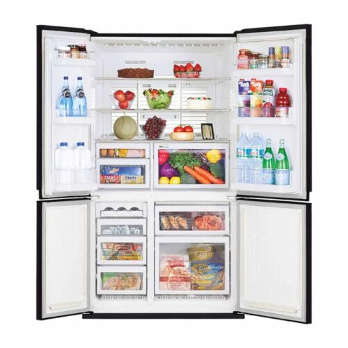 Ảnh tủ Lạnh 4 cánh Multi doors Inverter 580 lít Mitsubishi MR-L72EN-GBK-V