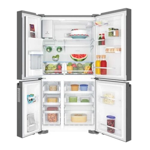 Ảnh tủ Lạnh 4 cánh Multi Doors Inverter 609 Lít Electrolux EQE6879A-B