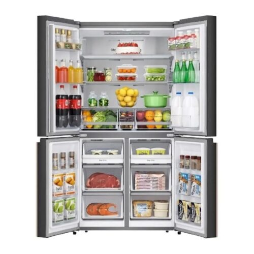 Ảnh tủ Lạnh 4 cánh Multi Doors Inverter 609 Lít Hisense RQ768N4EW-KU