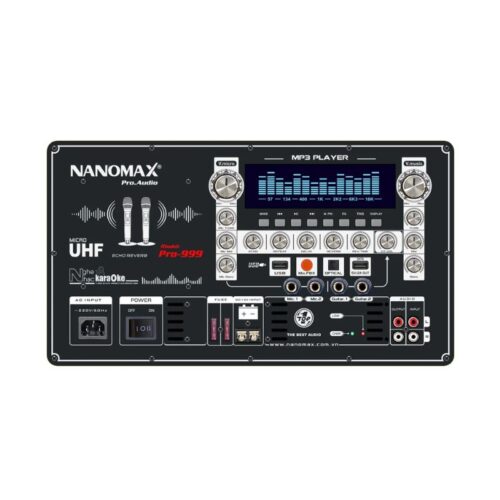 Bảng điều khiển Loa Kéo Tủ Bình Nanomax Pro-999 3200W