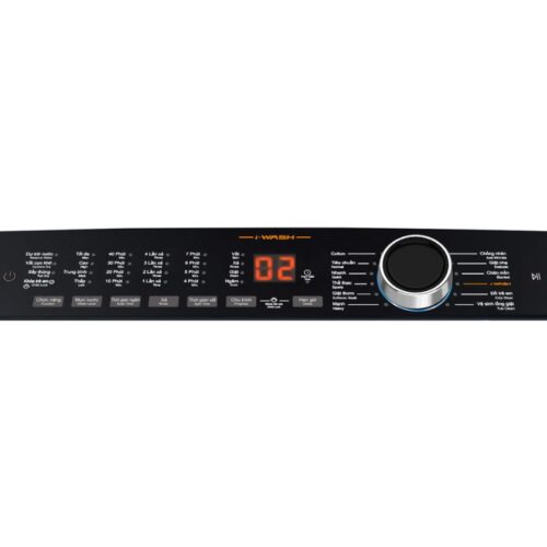 Bảng điều khiển máy Giặt Aqua Inverter 12 Kg AQW-DR120HT.BK cửa trên