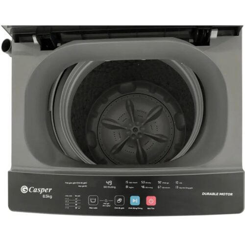Bảng điều khiển máy Giặt Casper 8.5 Kg WT-85NG1 cửa trên