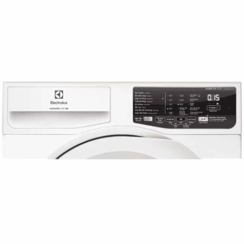 Bảng điều khiển máy Giặt Electrolux Inverter 10 Kg EWF1025DQWB cửa trước
