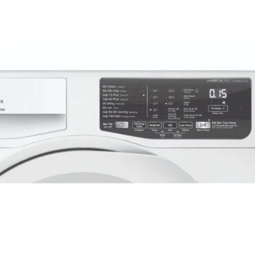 Bảng điều khiển máy Giặt Electrolux Inverter 9 Kg EWF9025DQWB cửa trước