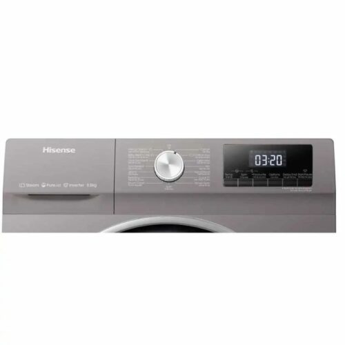 Bảng điều khiển máy Giặt Hisense Inverter 9.5 Kg WFQY9514EVJMT cửa trước