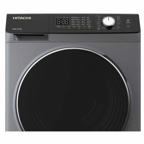 Bảng điều khiển máy Giặt Hitachi Inverter 9.5 Kg BD-954HVOS cửa trước