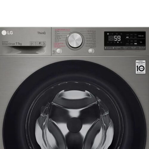 Bảng điều khiển máy Giặt LG Inverter 11 Kg FV1411S4P cửa trước