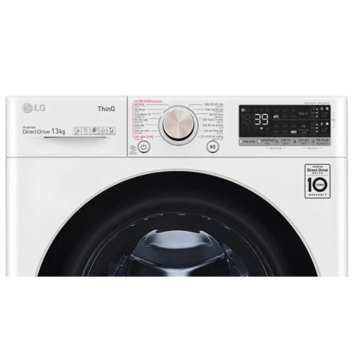 Bảng điều khiển máy Giặt LG Inverter 13 Kg FV1413S3WA cửa trước