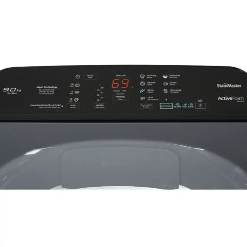 Bảng điều khiển máy Giặt Panasonic 9 Kg NA-F90A9BRV cửa trên