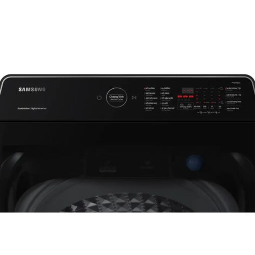 Bảng điều khiển máy Giặt Samsung Inverter 14 kg WA14CG5745BVSV cửa trên