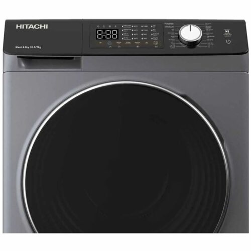 Bảng điều khiển máy Giặt Sấy Hitachi Inverter Giặt 10.5 Kg - Sấy 7 Kg BD-D1054HVOS