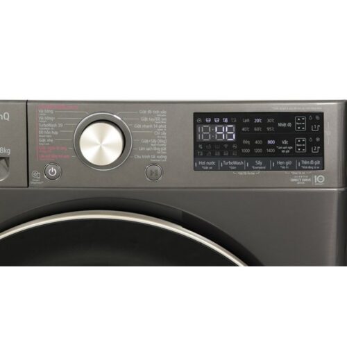 Bảng điều khiển máy Giặt Sấy LG Inverter Giặt 14 Kg - Sấy 8 Kg FV1414H3BA