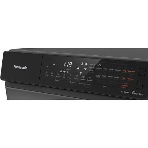 Bảng điều khiển máy Giặt Sấy Panasonic Inverter Giặt 9 Kg - Sấy 6 Kg NA-S96FR1BVT