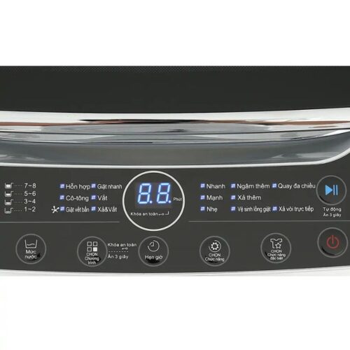 Bảng điều khiển máy Giặt Whirlpool 9.5 Kg VWVC9502FS cửa trên