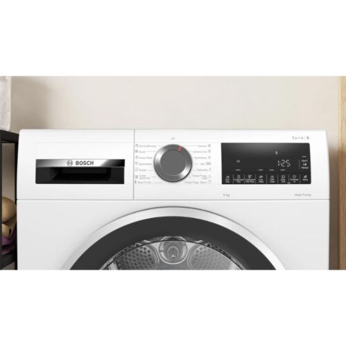 Bảng điều khiển máy Sấy Bơm Nhiệt Bosch 9 Kg WQG24200SG Serie 6