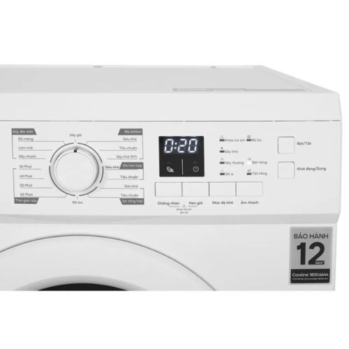 Bảng điều khiển máy Sấy Thông Hơi Casper 7.2 Kg TD-72VWD