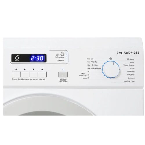 Bảng điều khiển máy Sấy Thông Hơi Whirlpool 7 Kg AWD712S2