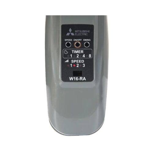 Bảng điều khiển quạt treo Mitsubishi W16-RA CY-GY- Xám đậm