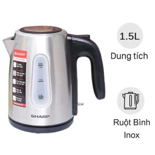 Bình đun siêu tốc Sharp EKJ-15EVS-ST
