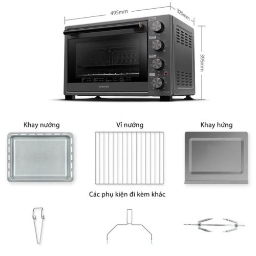 Chi tiết lò nướng TOSHIBA TL-MC35Z