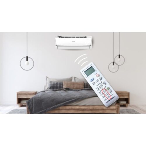 Điều khiển máy lạnh Sharp Inverter 1.5 HP AH-X13ZEW