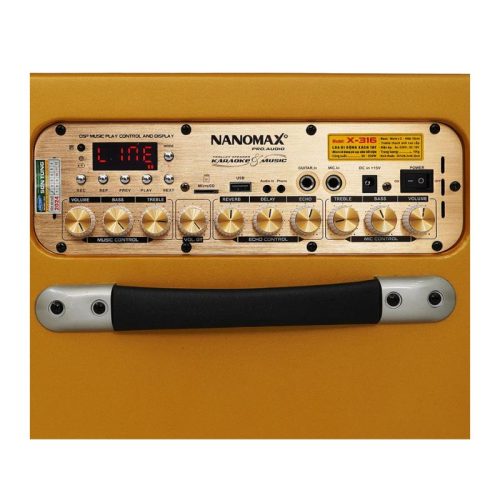 Hình ảnh Loa Karaoke Xách Tay Nanomax X-316