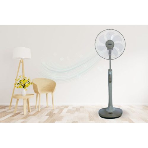 Hình ảnh quạt đứng Senko DR1608 - Kem Nâu