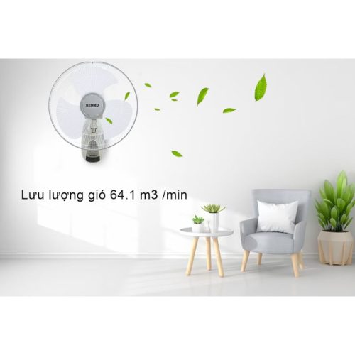Hình ảnh quạt treo Senko TR1628 - Kem Nâu