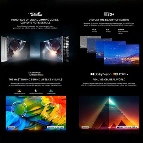 Hình ảnh Tivi Google QLED 4K 100 Inch Coocaa 100A5D
