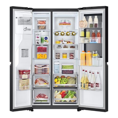 Hình ảnh tủ Lạnh 2 cánh side by side Inverter 635 Lít LG GR-G257BL