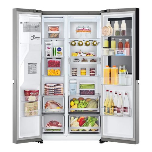 Hình ảnh tủ Lạnh 2 cánh side by side Inverter 635 Lít LG GR-G257SV