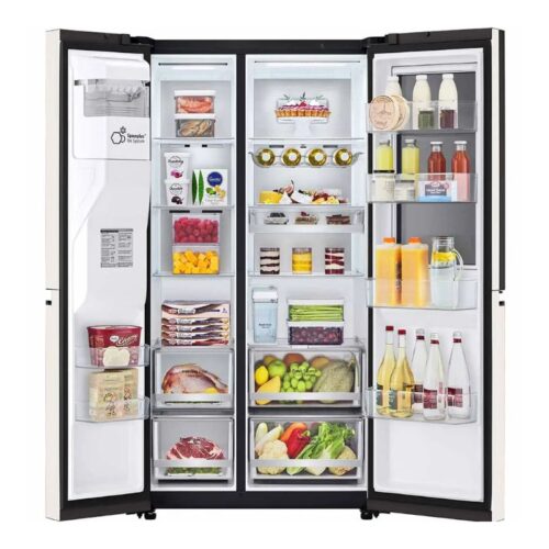 Hình ảnh tủ Lạnh 2 cánh side by side Inverter 635 Lít LG GR-X257BG
