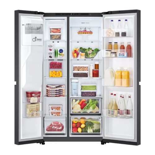 Hình ảnh tủ Lạnh 2 cánh side by side Inverter 641 Lít LG LSI63BLMA