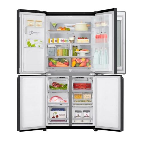 Hình ảnh tủ Lạnh 4 cánh Multi Door Inverter 496 Lít LG GR-X22MBI