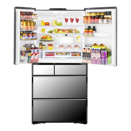 Hình ảnh tủ Lạnh 6 cánh Multi door Inverter 735 Lít Hitachi R-ZX740KVX (X)