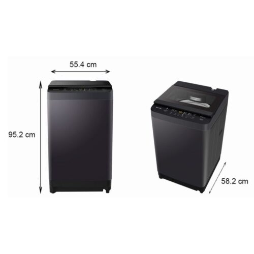 Kích thước máy Giặt Panasonic 9 Kg NA-F90S10BRV cửa trên