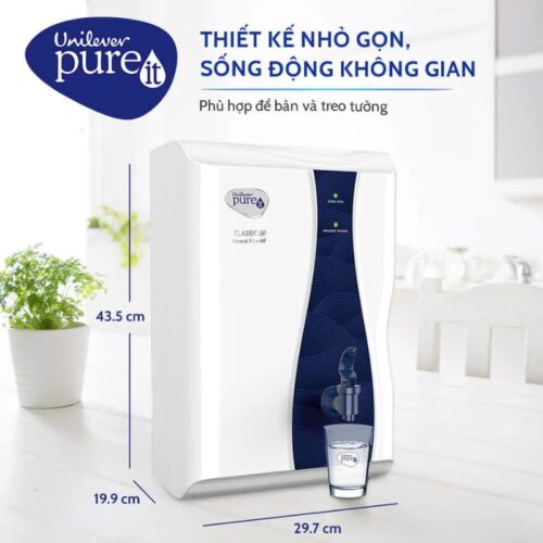 Kích thước máy lọc nước Unilever Pureit Casa G2
