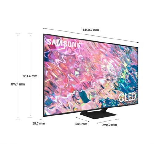 Kích thước Smart Tivi Samsung QLED 4K 65 Inch QA65Q60B