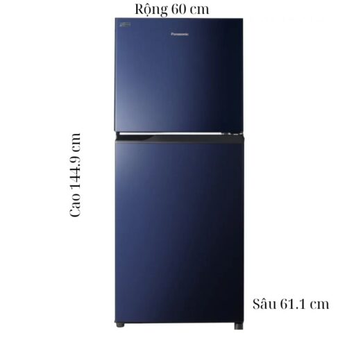Kích thước tủ Lạnh 2 cánh Inverter 234 Lít Panasonic NR-TV261BPAV