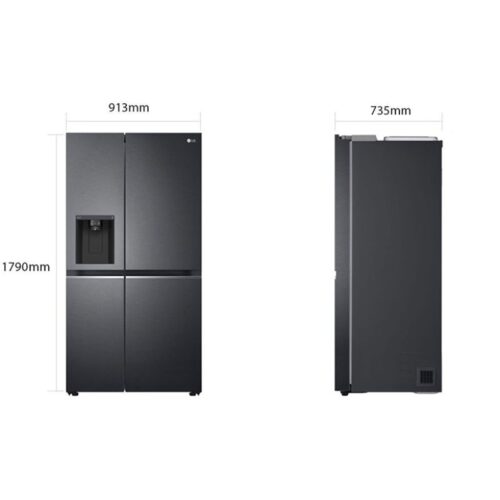 Tủ Lạnh 2 cánh side by side Inverter 635 Lít LG GR-D257WB - Ảnh 4